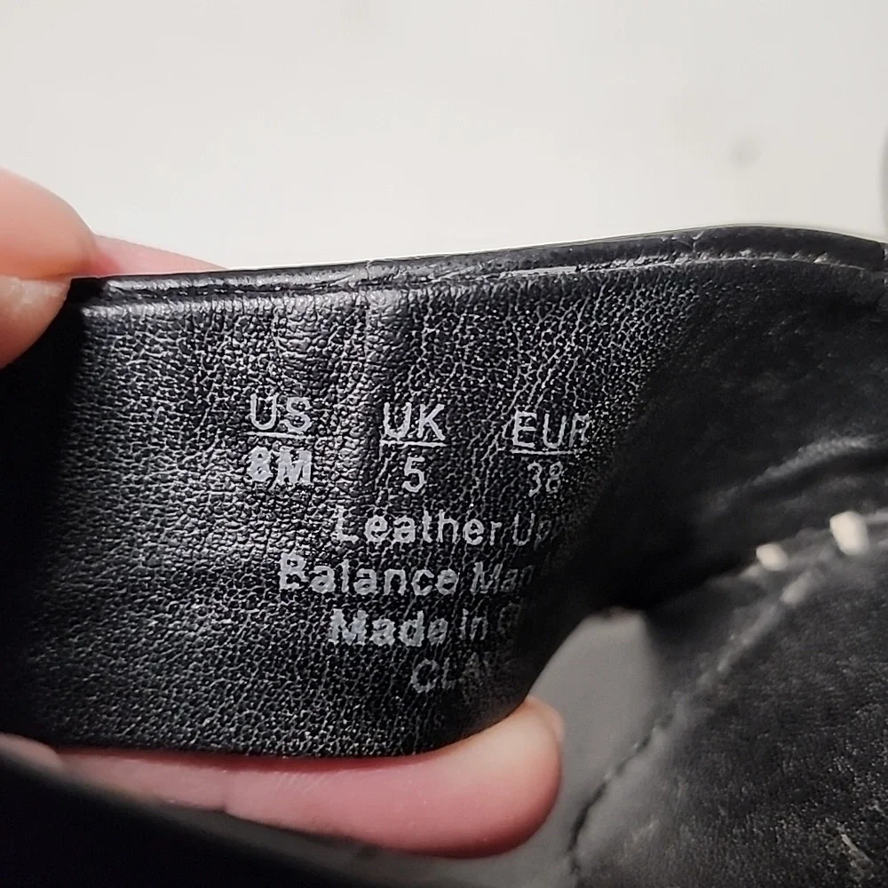 Franco Sarto Black Croc-Embossed Wedges